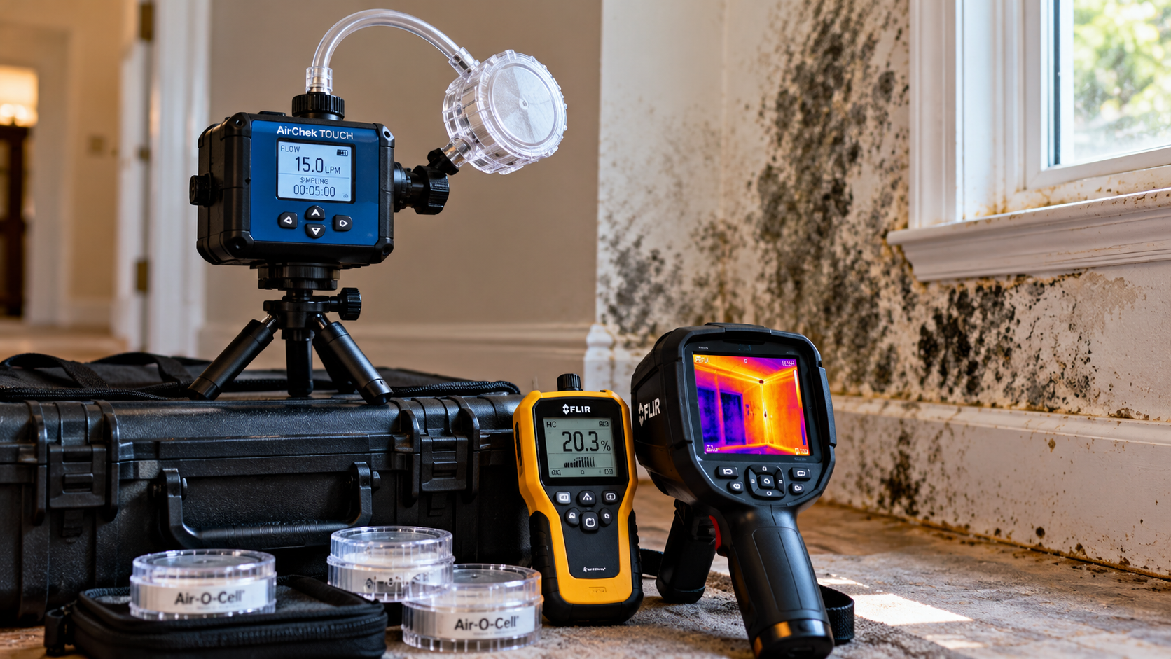 picture of mold testing equipment